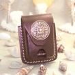 Bao Da Đựng Zippo Cao Cấp Kiểu Dáng Sang Trọng Màu Da Nhạt Ốp Hình