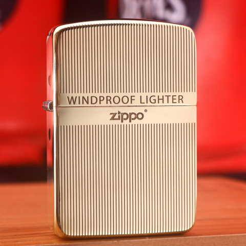 Bật Lửa Zippo 1941 WINDROOF LIGHTER Hoa Văn Kẻ Sọc
