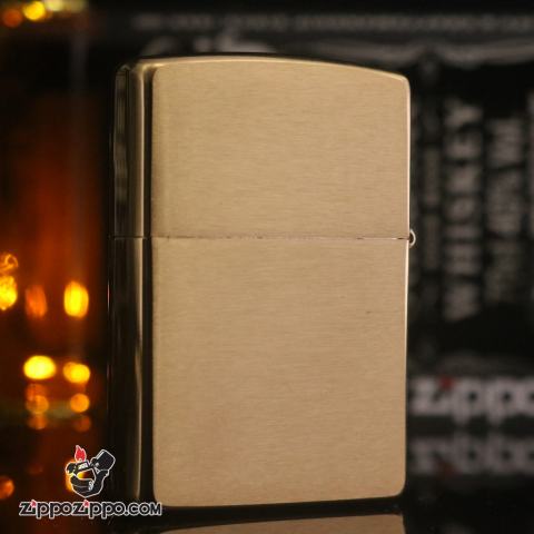 Bật Lửa Zippo 204 Đồng Khắc Súng M16