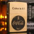 Bật Lửa Zippo 204B khắc Biểu Tượng Cocacola