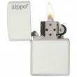 Bật Lửa Zippo Sơn Màu Trắng - Logo Zippo SKU 214ZL – Zippo White Matte With Logo