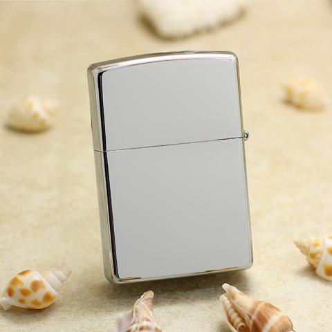 Bật Lửa Zippo Bạc Khảm Trai Xanh Nụ Hôn Tình Yêu