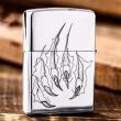Bật Lửa Zippo Bạc Nguyên Khối Cao Cấp Hổ Và Móng Hổ Vỏ Dày Bản Armor