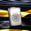 Bật lửa Zippo Bạc Nguyên Khối Cao Cấp Khắc Linh Phù Tài Lộc Bản Vỏ Mỏng