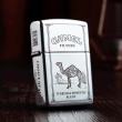 Bật Lửa Zippo Bạc Nguyên Khối Cao Cấp Khắc Camel Bản Vỏ Dầy Armor