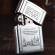 Bật Lửa Zippo Bạc Nguyên Khối Cao Cấp Khắc Camel Bản Vỏ Dầy Armor