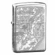 Bật lửa Zippo Bạc nguyên khối cao cấp khắc Hình Bức Tranh Cổ Bản Tiêu Chuẩn.