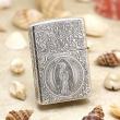 Bật Lửa Zippo Bạc nguyên khối Cao Cấp khắc hình  Nổi Constantine
