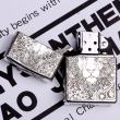 Bật Lửa Zippo Bạc Nguyên Khối Cao Cấp Khắc Lion Punk