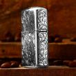 Bật Lửa Zippo Bạc Nguyên Khối Cao Cấp Khắc Tỳ Hưu Năm Mặt Tài Lộc Giới Hạn 99 Chiếc Bản Armor