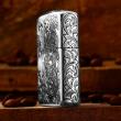Bật Lửa Zippo Bạc Nguyên Khối Cao Cấp Khắc Tỳ Hưu Năm Mặt Tài Lộc Giới Hạn 99 Chiếc Bản Armor