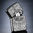 Bật Lửa Zippo Bạc Nguyên Khối Khắc  Codex Gigas Vỏ Dày Bản Armor