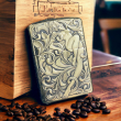 BẬT LỬA ZIPPO BẢN ĐỒNG DÀY KHẮC HÌNH 3D CÔ GÁI SEXY
