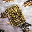BẬT LỬA ZIPPO BẢN ĐỒNG TRƠN KHẮC 3D HÌNH PHẬT BÔNG SEN VÀ MẶT SAU KHẮC 2 CHỮ ĂN CHAY SIÊU NÉT