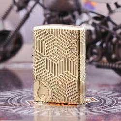 Bật Lửa Zippo Chạm Khắc Họa Tiết Ngọn Lửa Cổ Điển Bản Amor - Mã SP: ZPC2643-169