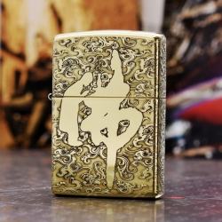 Bật Lửa Zippo Chất Liệu Đồng Chạm Khắc Đước Phật Armor - Mã SP: ZPC1731-169