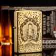 Bật lửa Zippo chất liệu đồng khắc Đức Phật Thích Ca Mâu Ni