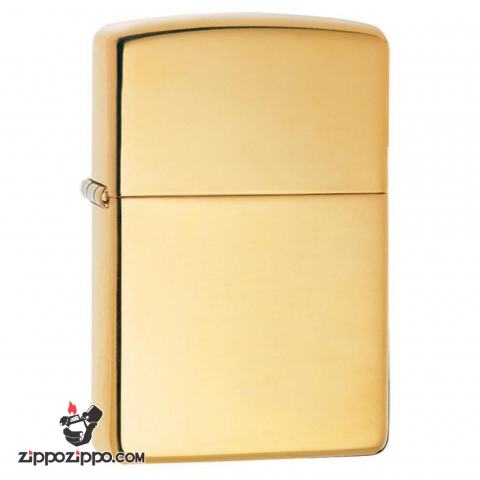 Bật Lửa Zippo Vàng Bóng Vỏ Dầy 169 - Zippo Armor High Polished Brass SKU 169