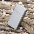 Bật Lửa Zippo Bản Nhỏ Mạ Chorme Ánh Satin - SKU 1605 – Zippo Slim Satin Chrome