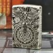 Bật lửa Zippo chính hãng bạc cổ khắc thiên thần