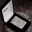 Bật lửa Zippo chính hãng bạc nguyên khối cao cấp khắc thiên thần bản armor