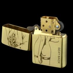 Bật lửa Zippo chính hãng back Sexy American - Mã SP: ZPC0033