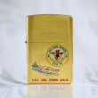 BẬT LỬA ZIPPO CHÍNH HÃNG BẢN ĐỒNG XƯỚC KHẮC TÀU CHIẾN U.S.S CARL VINSON CVN-70