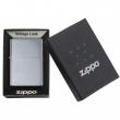 Bật Lửa Zippo 1937 Mạ Chrome Xước Ngang Chặt Góc - SKU 230 – Zippo Vintage Brushed Chrome