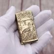 Bật Lửa Zippo Chính Hãng Chạm Khắc Chim Phượng Hoàng Phiên Bản Hẹp Slim