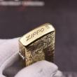 Bật Lửa Zippo Chính Hãng  Chạm Khắc Rồng Nhả Ngọc Phiên Bản Hẹp Slim