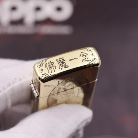 Bật Lửa Zippo Chính Hãng  Chạm Khắc Tề Thiên Đại Thánh Phiên Bản Hẹp Slim