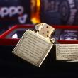Bật lửa Zippo chính hãng đồng bóng khắc Crusades Armor
