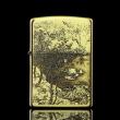 Bật lửa Zippo chính hãng đồng khắc Bức tranh mua thu