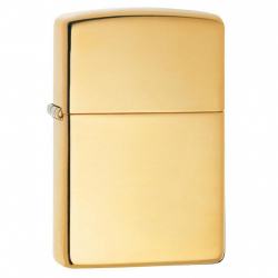 Bật Lửa Zippo Đồng Vàng Trơn Bóng - SKU 254B – Zippo High Polished Brass - Mã SP: ZPC0143