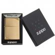 Bật Lửa Zippo 1937 Đồng Vàng Trơn Bóng Chặt Góc - SKU 270 – Zippo Vintage High Polish Brass
