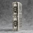 Bật lửa Zippo Chính Hãng Khắc Đức Phật Và Ác Quỷ Bản Mạ Antique Silver