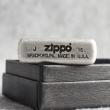 Bật Lửa Zippo Chính Hãng Khắc Viên Đạn Mạ Antique Silver