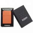Bật Lửa Zippo Sơn Tĩnh Điện Màu Cam - Logo Zippo SKU 231ZL – Zippo Orange Matte With Zippo Logo