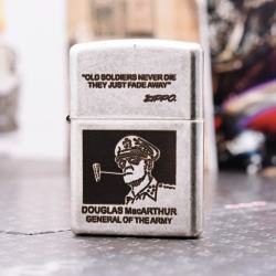 Bật lửa Zippo Chính Hãng Màu Đồng Cổ phiên bản MacArthur - Mã SP: ZPC1906
