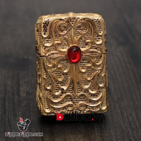 Bật lửa zippo chính hãng Original mạ vàng 18k