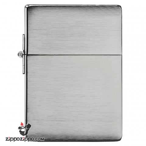 Bật Lửa Zippo 1935Mạ Chrome Vân Ngang - SKU 1935.25 – Zippo 1935 Replica Brushed Chrome