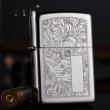 Bật Lửa Zippo Mạ Chrome Hoa Văn Ý - Sku 352 – Zippo Venetian Chrome