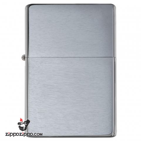 Bật Lửa Zippo 1937 mạ Chrome trắng xước - SKU 230.25 – Zippo Vintage Brushed Chrome (No slashes)
