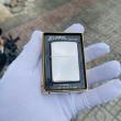 BẬT LỬA ZIPPO CỔ TRƠN MÀU BẠC BÓNG SẢN XUẤT NĂM 1969