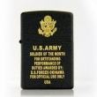 Bật lửa Zippo đen nứt phiên bản Army windproof