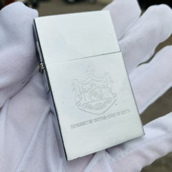 Bật Lửa Zippo Đời Cổ Quý Hiếm Replica 1932 Sản Xuất Năm 1998 Huy Hiệu Vương Quốc Anh - Mã SP: ZPC3288 