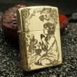 Bật Lửa Zippo Đồng Khắc Hình Cô Gái Chắp Tay Cầu Nguyện Armor