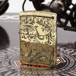 Bật Lửa Zippo Đồng Khắc Hình Tiên Nữ - Mã SP: ZPC2288