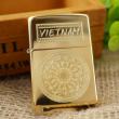 bật lửa zippo đồng khắc trống đồng có chữ