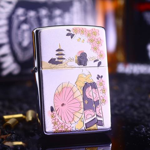 Bật Lửa Zippo KHắc Hình Cô Gái Vũ Công